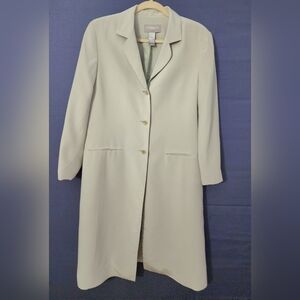 Liz Claiborne Women's Light Beige Trench Coat
